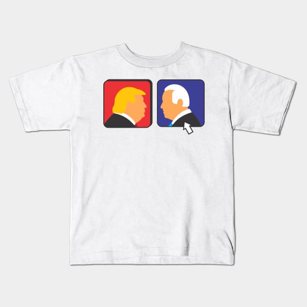 USA Election 2020 Kids T-Shirt by arashbeathew